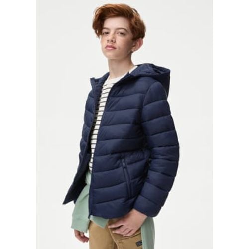 Boys Stormwear™ Lightweight Hooded Padded Coat (6-16 Yrs) - - M&S Collection - Modalova