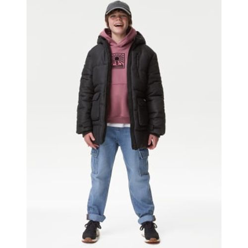 Boys Stormwear™ Longline Padded Coat (6-16 Yrs) - - M&S Collection - Modalova