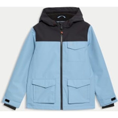 Boys Lightweight Waterproof Hooded Jacket (6-16 Yrs) - - M&S Collection - Modalova