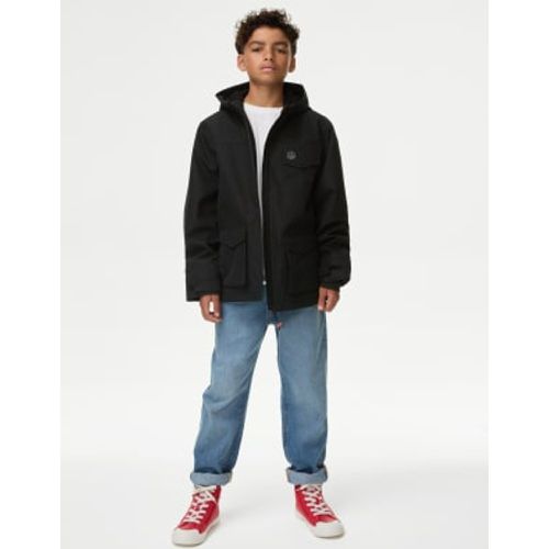 Boys Lightweight Waterproof Hooded Jacket (6-16 Yrs) - - M&S Collection - Modalova