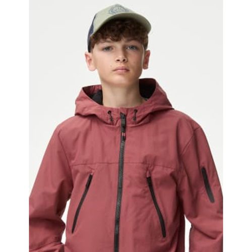 Boys Stormwear™ Fleece Lined Hooded Jacket (6-16 Yrs) - - M&S Collection - Modalova