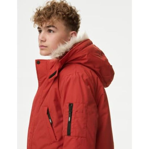 Boys Hooded Parka (6-16 Yrs) - - M&S Collection - Modalova