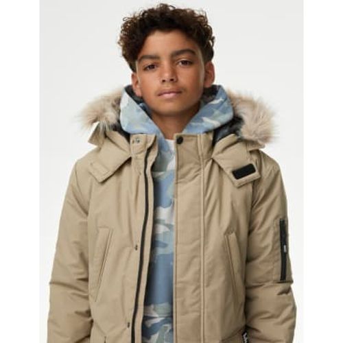 Boys Hooded Parka (6-16 Yrs) - - M&S Collection - Modalova