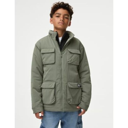 Boys Stormwear Hooded Padded Jacket (6-16 Yrs) - - M&S Collection - Modalova