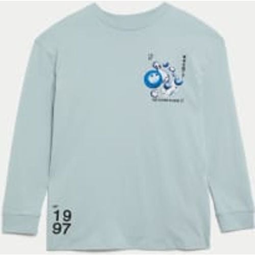 Boys Pure Cotton SmileyWorld™ Top (6-16 Yrs) - - M&S Collection - Modalova