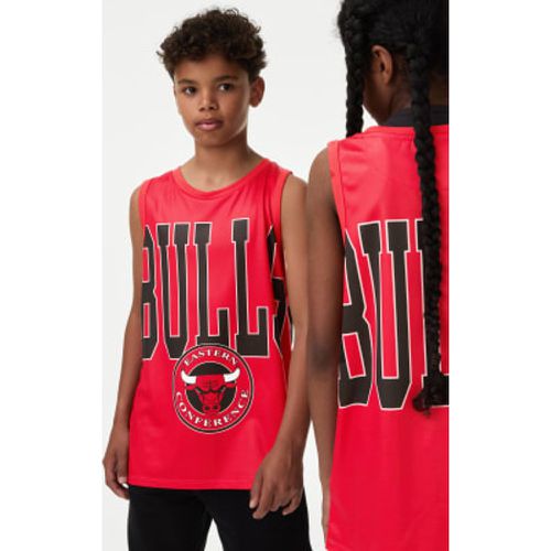 Boys,Unisex,Girls NBA Chicago Bulls Vest (6-16 Yrs) - - M&S Collection - Modalova