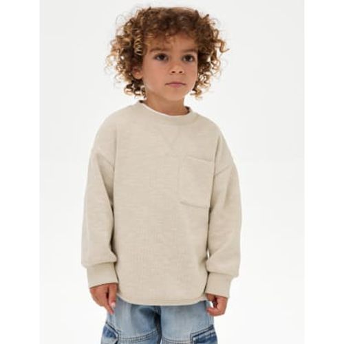 Boys Cotton Rich Textured Top (2-16 Yrs) - - M&S Collection - Modalova