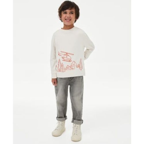 Boys Pure Cotton Helicopter Top (2-8 Yrs) - - M&S Collection - Modalova