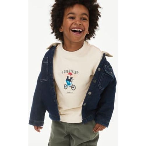 Boys Pure Cotton Top (2-8 Yrs) - - Spencer Bear™ - Modalova