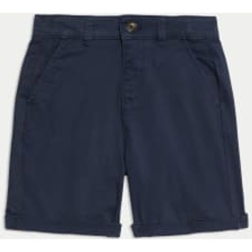 Boys Cotton Rich Chino Shorts (2-8 Yrs) - - M&S Collection - Modalova