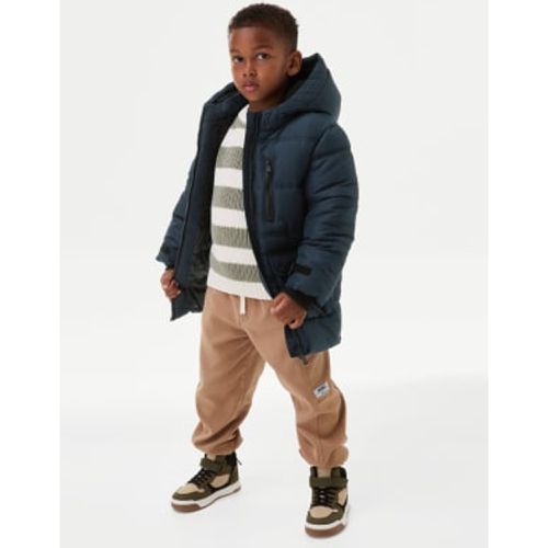 Boys Stormwear™ Hooded Padded Coat (2-8 Yrs) - - M&S Collection - Modalova