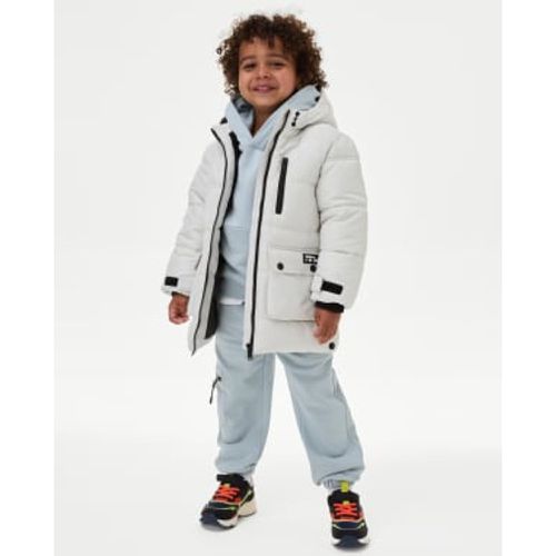 Boys Stormwear™ Hooded Padded Coat (2-8 Yrs) - - M&S Collection - Modalova