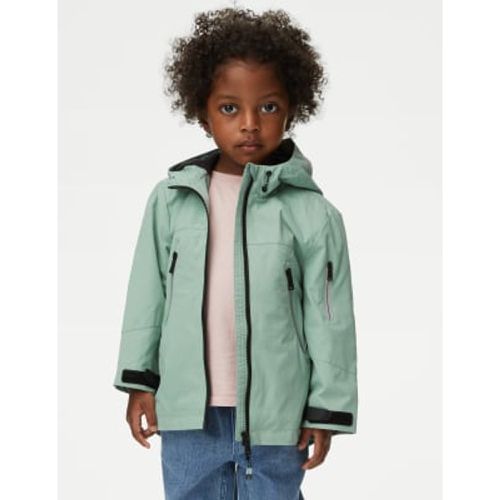 Boys Stormwear™ Fleece Lined Hooded Jacket (2-8 Yrs) - - M&S Collection - Modalova