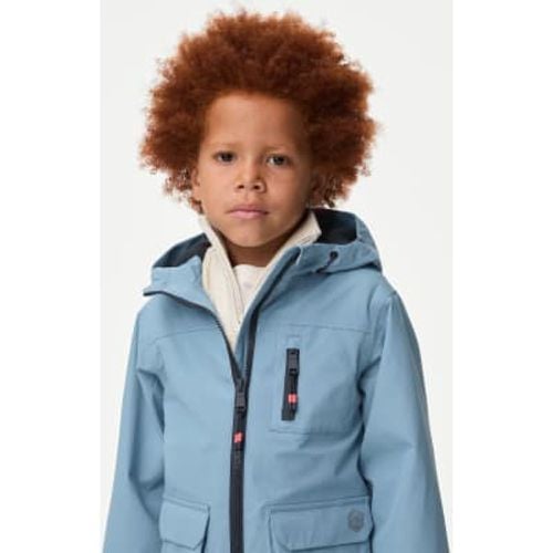 Boys Stormwear™ Hooded Jacket (2-8 Yrs) - - M&S Collection - Modalova