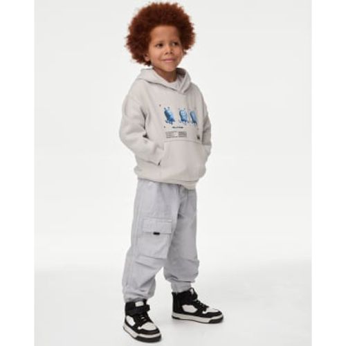 Boys Relaxed Pure Cotton Parachute Trousers (2-8 Yrs) - - M&S Collection - Modalova