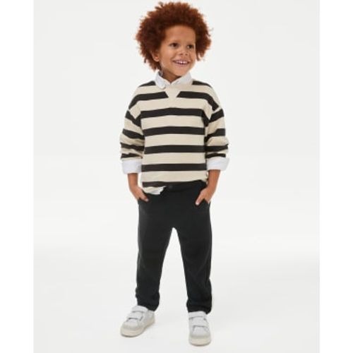 Boys Cotton Rich Smart Joggers (2-8 Yrs) - - M&S Collection - Modalova