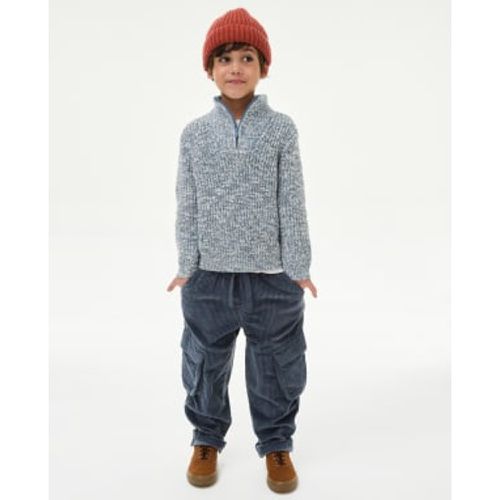 Boys Pure Cotton Chunky Cord Cargo Trousers (2-8 Yrs) - - M&S Collection - Modalova