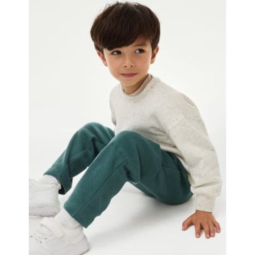 Boys Pure Cotton Waffle Trousers (1-8 Yrs) - - M&S Collection - Modalova