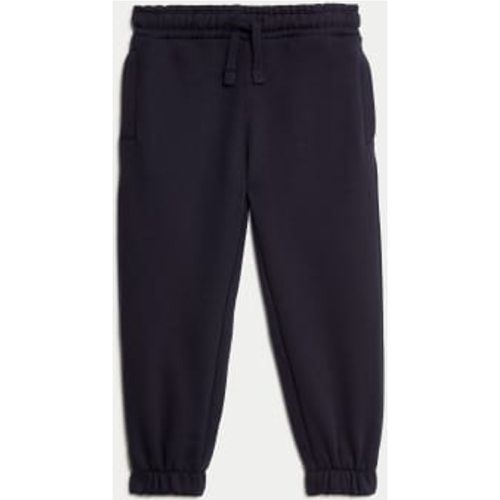 Boys Cotton Rich Draw Cord Joggers (3 Mths - 7 Yrs) - - M&S Collection - Modalova