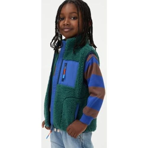 Boys Borg Gilet (2-8 Yrs) - - M&S Collection - Modalova