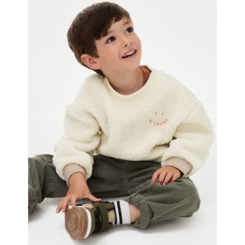 Boys Borg Sweatshirt (2-8 Yrs) - - M&S Collection - Modalova