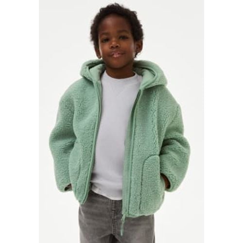 Boys Fleece Zip Through Hooded Top (2-8 Yrs) - - M&S Collection - Modalova