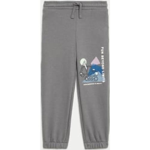 Boys Cotton Rich Digger Joggers (2-8 Yrs) - - M&S Collection - Modalova