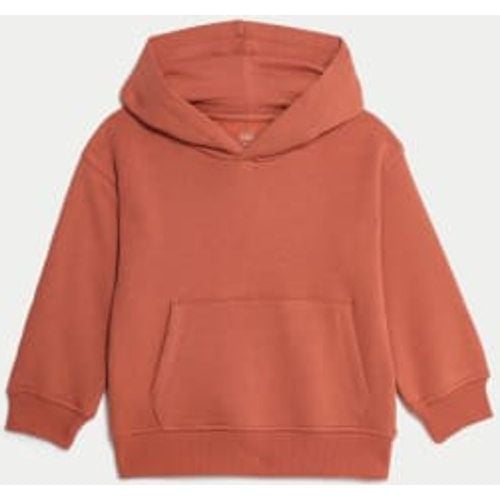 Boys Cotton Rich Hoodie (2-8 Yrs) - - M&S Collection - Modalova