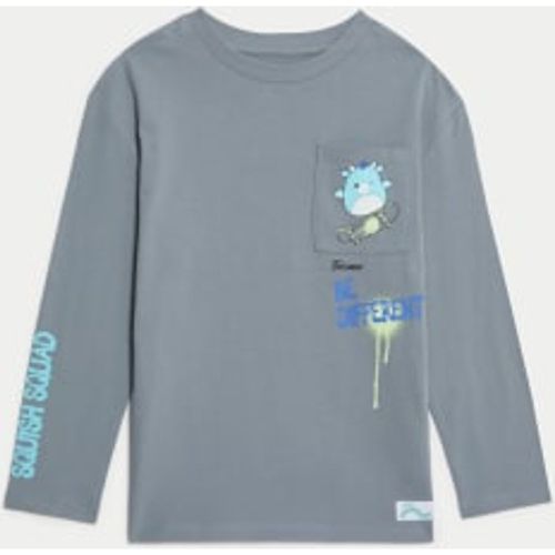 Boys Pure Cotton Squishmallows™ Top (5-10 Yrs) - - M&S Collection - Modalova