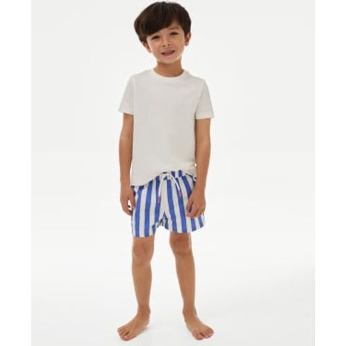 Boys Stripe Swim Shorts (2-8 Yrs) - - M&S Collection - Modalova