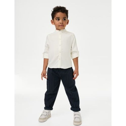 Boys 2pc Pure Cotton Top & Bottom Outfit (2-8 Yrs) - - M&S Collection - Modalova