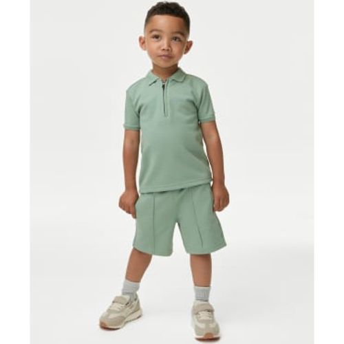 Boys Polo Shirt And Shorts Set (2-8 Yrs) - - M&S Collection - Modalova