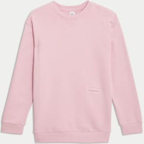 Boys Adaptive Cotton Rich Sweatshirt (2-16 Yrs) - - M&S Collection - Modalova