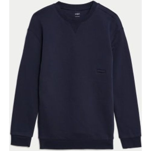 Boys Adaptive Cotton Rich Sweatshirt (2-16 Yrs) - - M&S Collection - Modalova