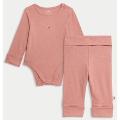 Unisex,Boys,Girls 2pc Cotton Rich Alpine Outfit (7lbs-12 Mths) - - M&S Collection - Modalova