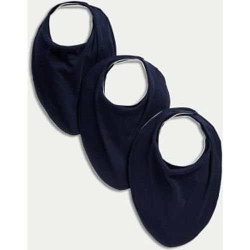 Unisex,Boys,Girls 3pk Adaptive Oversized Dribble Bibs - - M&S Collection - Modalova