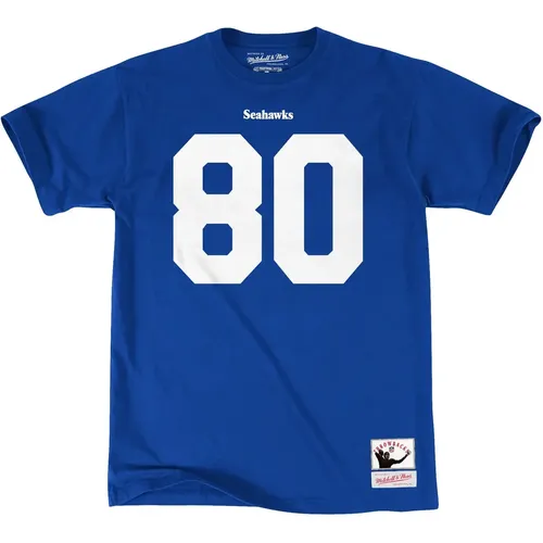 Das NFL T-Shirt Seattle Seahawks Steve Largent, entworfen von der renommierten Marke Mitchell & Ness, ist das Must-Have für jeden echten American - MAG2133950 - Modalova