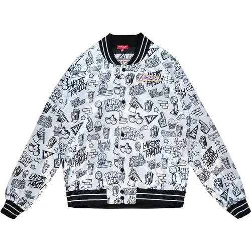 Giacca Lakers - Mitchell & Ness - Modalova