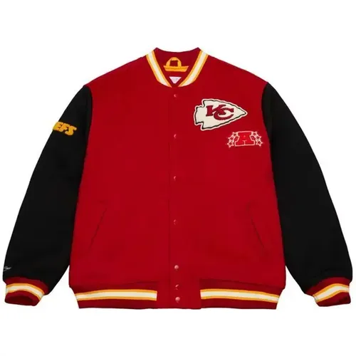 Giacca sportiva NFL Kansas City Chiefs Team Legacy Varsity - Mitchell & Ness - Modalova