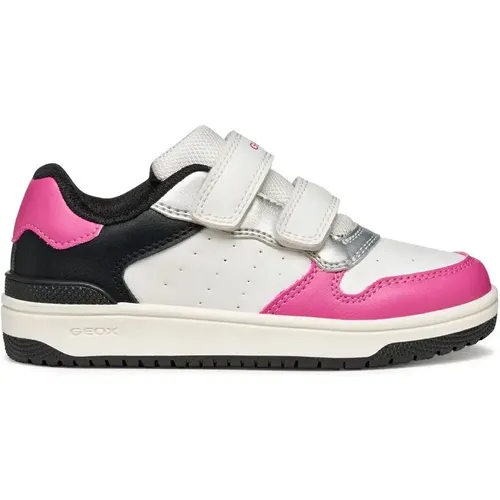 Leichte und atmungsaktive Kinder Sneakers, ideal sowohl für die Schule als auch für Freizeitaktivitäten. In dieser Version, die Weiß und Zikade ko - MAG10491187 - Modalova