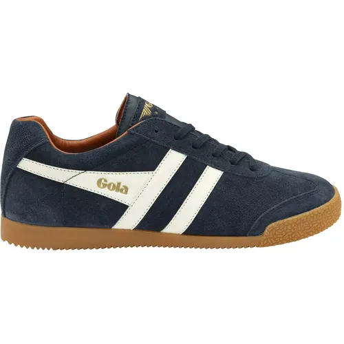 Gola Der Herren-Sportschuh Gola Harrier wurde 1968 entwickelt und eignete sich für eine Vielzahl von Sportarten und für das allgemeine Training. Sei - MAG8155567 - Modalova