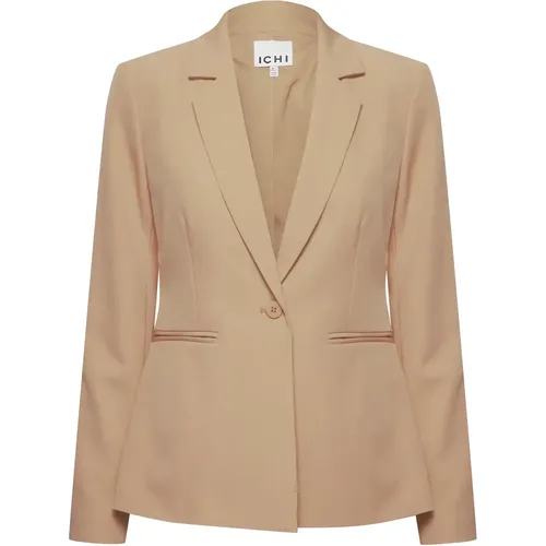 Dieser hochwertige Ichi Lexi Blazer ist aus 90% Polyester und 10% Elasthan gewebt und gefertigt, um optimalen Komfort und Langlebigkeit zu gewährleis - MAG9266751 - Modalova