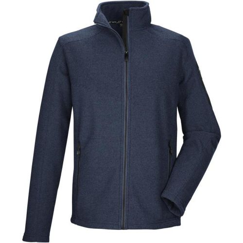 La giacca in pile da uomo Killtec con colletto alto a righe discrete si abbina facilmente e può essere indossata come giacca da transizione o come st - MAG11300802 - Modalova