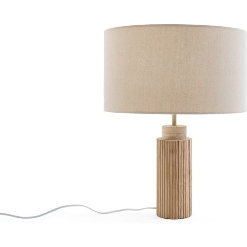 Idna Oak, Metal & Linen Table Lamp - LA REDOUTE INTERIEURS - Modalova