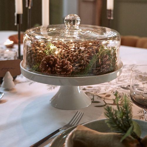 Trenma Cake Dish with Glass Cover - LA REDOUTE INTERIEURS - Modalova