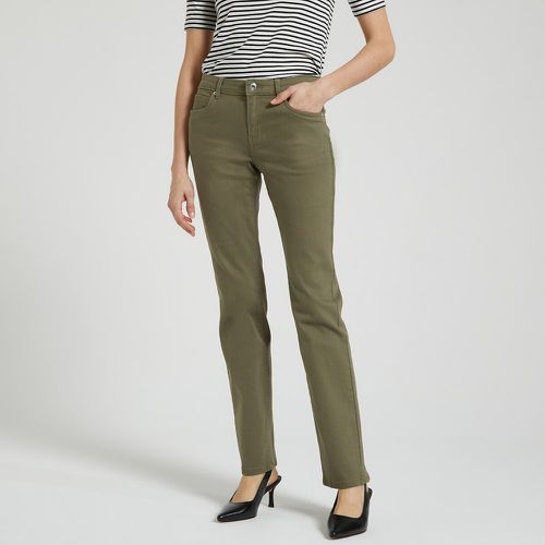 Cotton Mix Straight Trousers - Vero Moda - Modalova