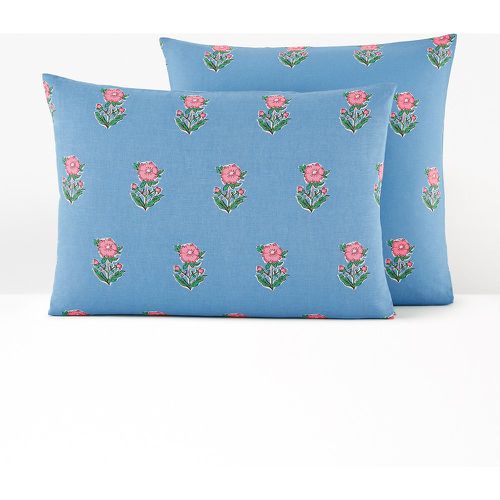 Alanis Floral Washed Linen & Cotton Pillowcase - LA REDOUTE INTERIEURS - Modalova