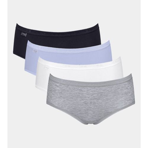 Pack of 4 Basic+ Midi Knickers in Cotton - Sloggi - Modalova