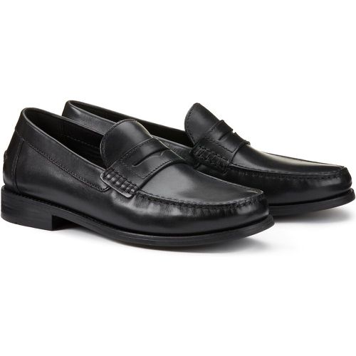 New Damon Breathable Loafers in Leather - Geox - Modalova