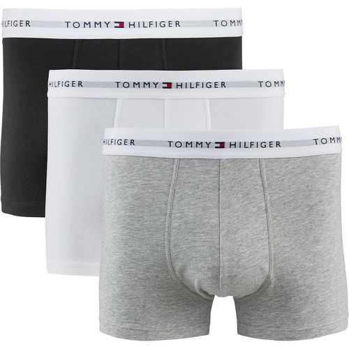 Pack of 3 Hipsters in Plain Cotton - Tommy Hilfiger - Modalova